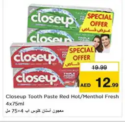 Nesto CLOSE UP Toothpaste offer