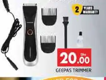 Pasons GEEPAS Remover / Trimmer / Shaver offer