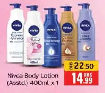 Mango Hypermarket LLC Nivea Body Lotion & Cream offer