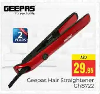 Pasons GEEPAS Hair Appliances offer