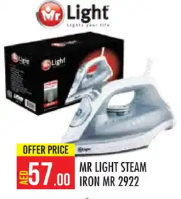 Baniyas Spike Hypermarket MR. LIGHT Ironbox offer