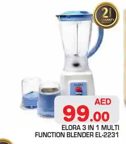 Baniyas Spike Hypermarket ELORA Mixer / Grinder offer