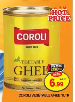 Baniyas Spike Hypermarket COROLI Vegetable Ghee offer