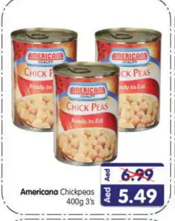 Al Madina Hypermarket AMERICANA Chick Peas offer