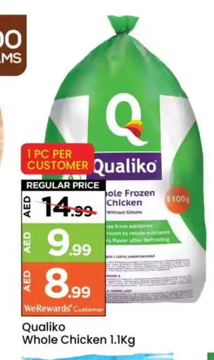 Mark & Save QUALIKO Frozen Whole Chicken offer