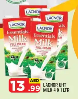 Baniyas Spike Hypermarket LACNOR Long Life / UHT Milk offer