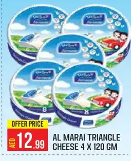 Baniyas Spike Hypermarket ALMARAI Triangle Cheese offer