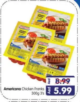 Al Madina Hypermarket AMERICANA Chicken Franks offer