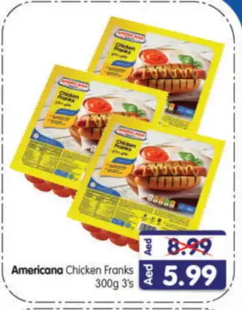 Al Madina Hypermarket AMERICANA Chicken Franks offer