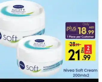 Al Madina Hypermarket Nivea Face cream offer