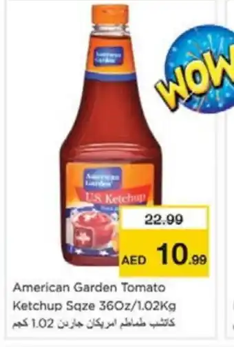 Nesto AMERICAN GARDEN Tomato Ketchup offer