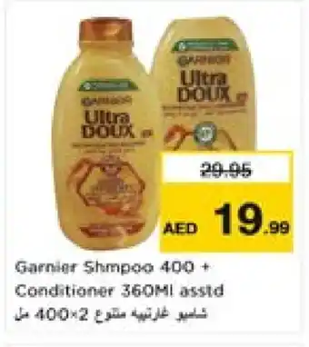 Nesto GARNIER Shampoo / Conditioner offer