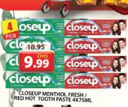 Grand Hyper Market CLOSE UP Toothpaste offer