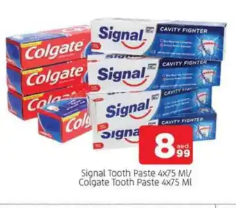 Al Madina SIGNAL Toothpaste offer