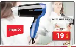 Grand Hyper Market IMPEX Hair Appliances offer