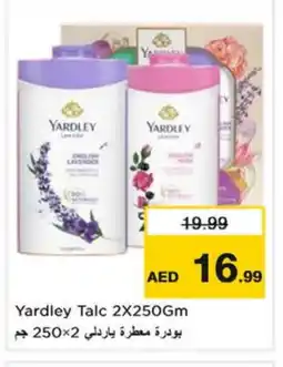 Last Chance YARDLEY Talcum Powder offer