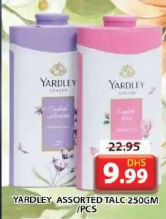 Grand Hyper Market YARDLEY Talcum Powder offer