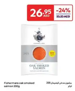 Carrefour Fishermans oak smoked salmon offer