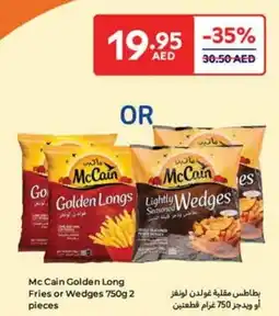 Carrefour Mc cain golden long fries or wedges offer