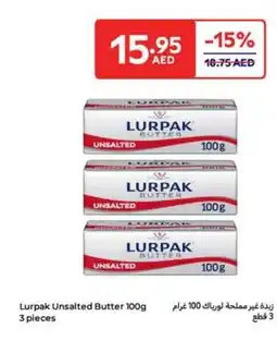 Carrefour Lurpak Unsalted Butter offer