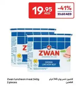 Carrefour Zwan luncheon meat offer