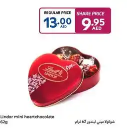 Carrefour Lindor mini heartchocolate offer