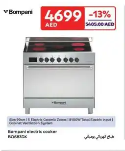 Carrefour Bompani electric cooker B0683DX offer