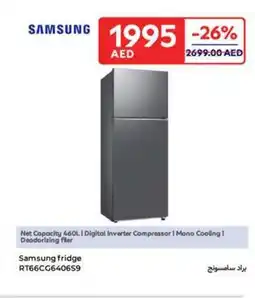 Carrefour Samsung fridge RT66CC640659 offer