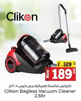 Kenz Hypermarket Clikon Bagless Vacuum Cleaner offer