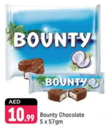 Shaklan Bounty Chocolate offer