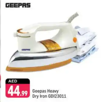 Shaklan Geepas Heavy Dry Iron GDI23011 offer