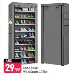 Shaklan Shoe Rack With Cover 10 Tier offer