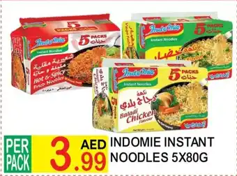 Dream Land Center Indomie instant noodles offer