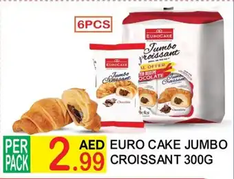 Dream Land Center EURO CAKE JUMBO CROISSANT offer