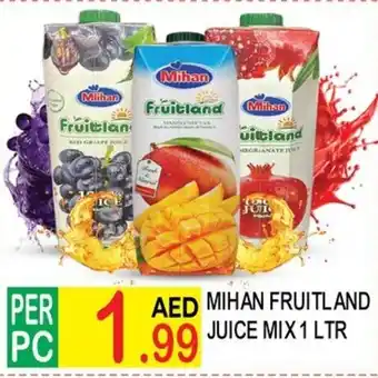 Dream Land Center Aed mihan fruitland juice mix offer