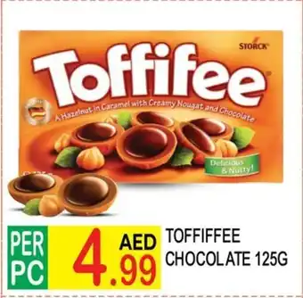 Dream Land Center Toffiffee chocolate offer