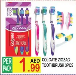 Dream Land Center Colgate zigzag toothbrush offer