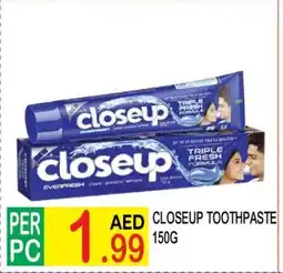 Dream Land Center Closeup toothpaste offer