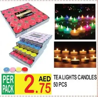 Dream Land Center Tea lights candles offer