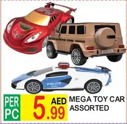 Dream Land Center Aed mega toy car assorted offer