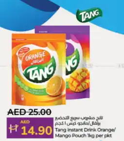 LuLu Express Tang instant drink orange mango pouch offer