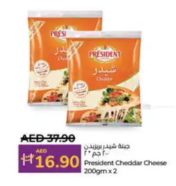 LuLu Express President Cheddar Cheese offer