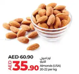 LuLu Express Almonds  20-22 offer