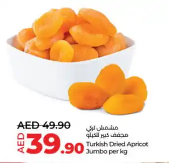 LuLu Express Turkish dried apricot jumbo offer