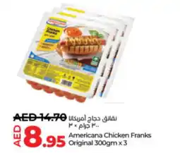 LuLu Express Americana Chicken Franks Original offer