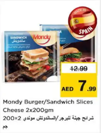 Nesto Mondy Burger Sandwich Slices Cheese offer