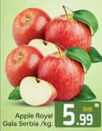 Bluemart Apple Royal Gala Serbia offer