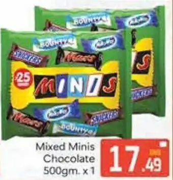 Bluemart Mixed Minis Chocolate offer