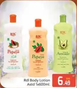 Bluemart RDL Body Lotion Astd offer