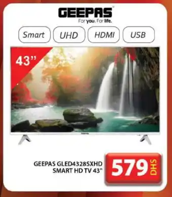 Grand Hyper Market GEEPAS Smart TV offer